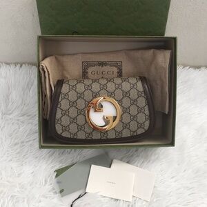 Gucci Blondie Belt Bag GG Coated Canvas
